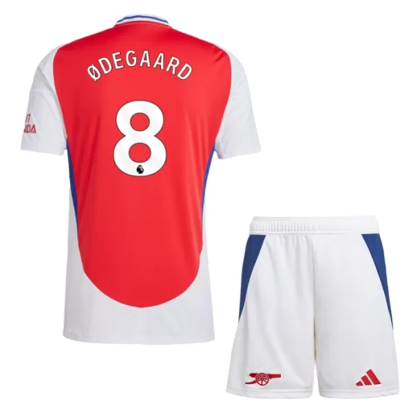 Conjunto Arsenal Odegaard 8 Niño Primera 24/25