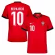 Camiseta Portugal Bernardo 10 Hombre Primera Euro 2024