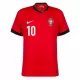 Camiseta Portugal Bernardo 10 Hombre Primera Euro 2024