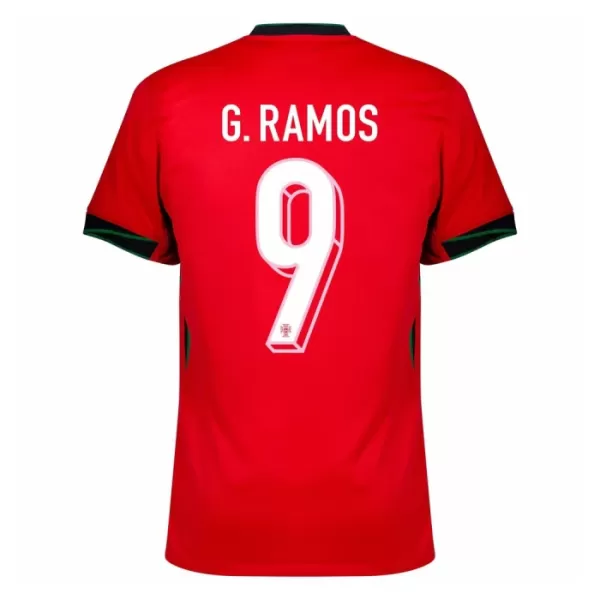 Camiseta Portugal G. Ramos 9 Hombre Primera Euro 2024