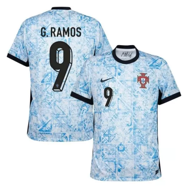 Camiseta Portugal G. Ramos 9 Hombre Segunda Euro 2024