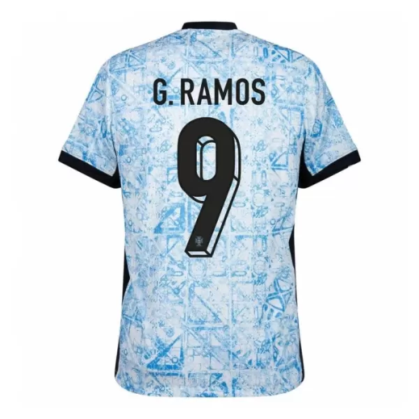 Camiseta Portugal G. Ramos 9 Hombre Segunda Euro 2024
