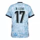 Camiseta Portugal R. Leao 17 Hombre Segunda Euro 2024