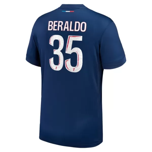 Camiseta Paris Saint-Germain Lucas Beraldo 35 Hombre Primera 24/25