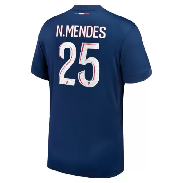 Camiseta Paris Saint-Germain Nuno Mendes 25 Hombre Primera 24/25