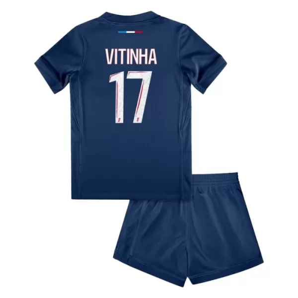 Conjunto Paris Saint-Germain Vitinha 17 Niño Primera 24/25