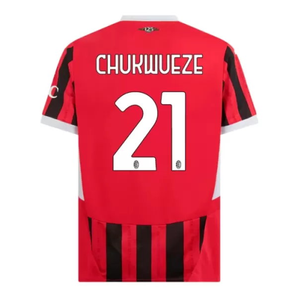 Conjunto AC Milan Chukwueze 21 Niño Primera 24/25