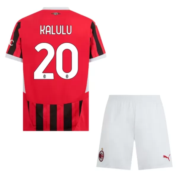 Conjunto AC Milan Kalulu 20 Niño Primera 24/25