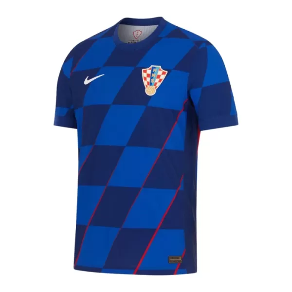 Camiseta Croacia Kramaric 9 Hombre Segunda Euro 2024
