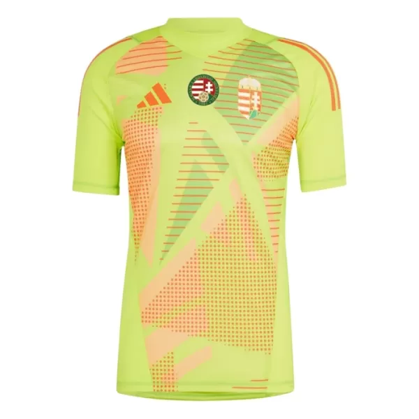 Camiseta Portero Hungría Hombre Euro 2024 Amarilla