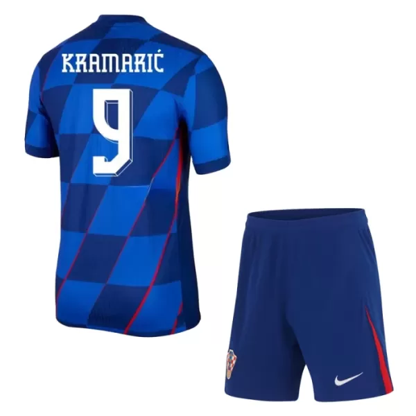 Conjunto Croacia Kramaric 9 Niño Segunda Euro 2024