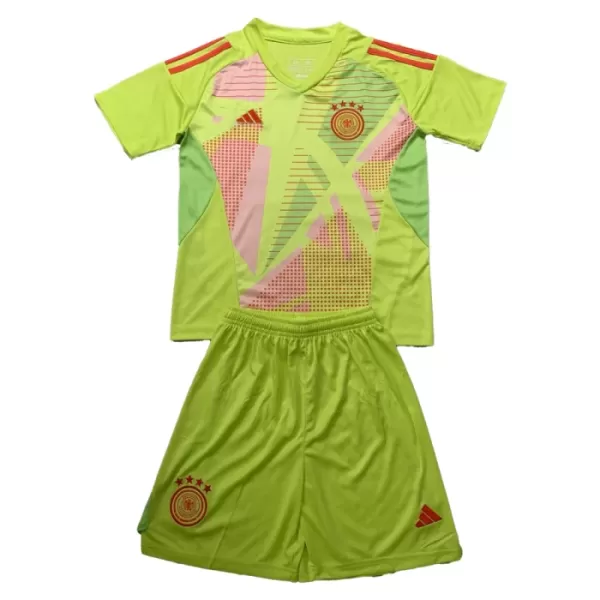 Conjunto Portero Alemania Niño Euro 2024 Amarilla