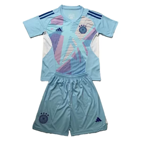 Conjunto Portero Alemania Niño Euro 2024 Azul