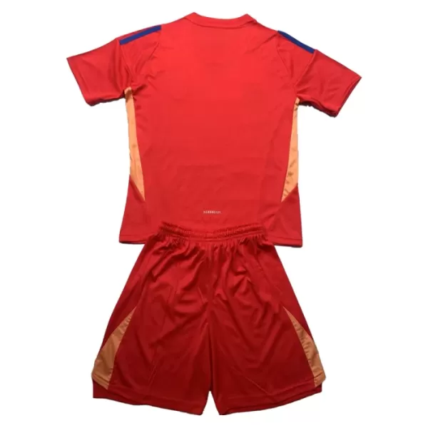 Conjunto Portero Italia Niño Euro 2024 Roja