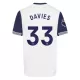 Camiseta Tottenham Hotspur Davies 33 Hombre Primera 24/25