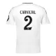 Camiseta Real Madrid Carvajal 2 Hombre Primera 24/25