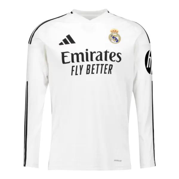 Conjunto Manga Larga Real Madrid Niño Primera 24/25