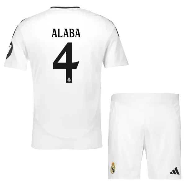 Conjunto Real Madrid Alaba 4 Niño Primera 24/25