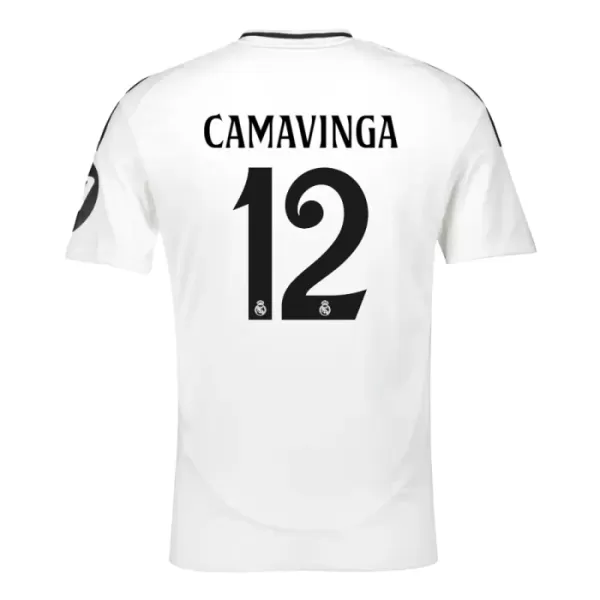 Conjunto Real Madrid Camavinga 12 Niño Primera 24/25