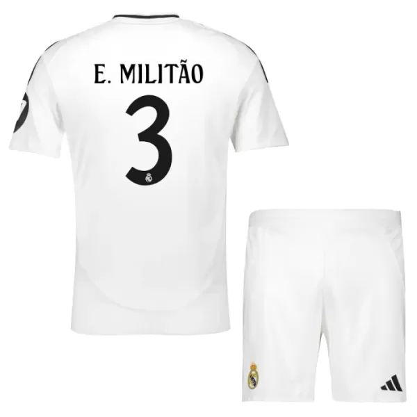Conjunto Real Madrid E. Militao 3 Niño Primera 24/25