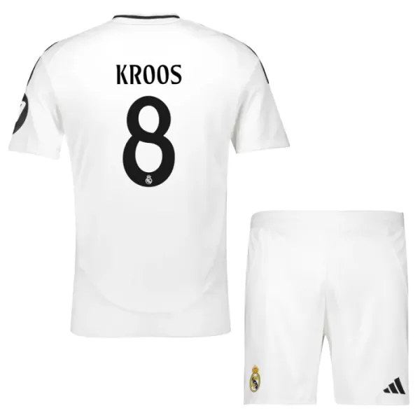 Conjunto Real Madrid Kroos 8 Niño Primera 24/25