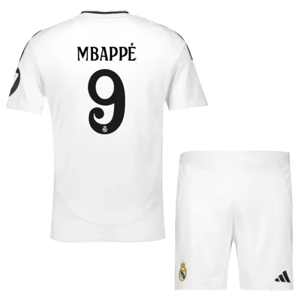 Conjunto Real Madrid Mbappé 9 Niño Primera 24/25