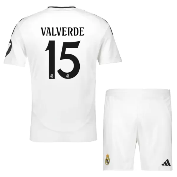 Conjunto Real Madrid Valverde 15 Niño Primera 24/25