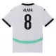 Camiseta Austria Alaba 8 Hombre Segunda Euro 2024