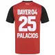 Camiseta Bayer 04 Leverkusen Exequiel Palacios 25 Hombre Primera 24/25