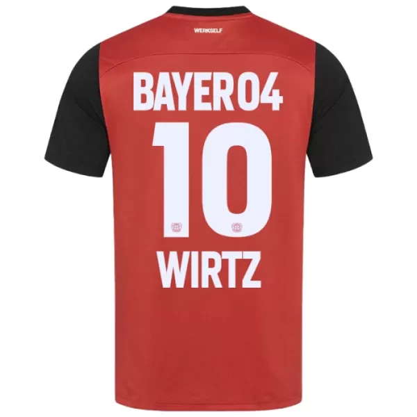 Camiseta Bayer 04 Leverkusen Florian Wirtz 10 Hombre Primera 24/25