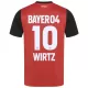 Camiseta Bayer 04 Leverkusen Florian Wirtz 10 Hombre Primera 24/25