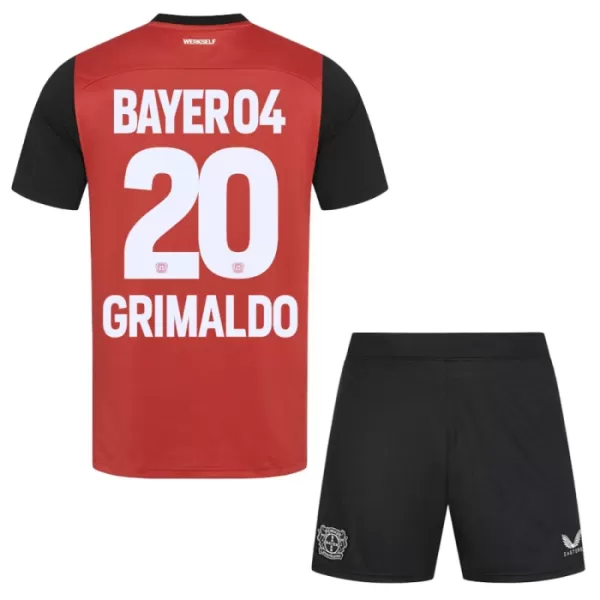 Conjunto Bayer 04 Leverkusen Alejandro Grimaldo 20 Niño Primera 24/25