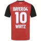 Conjunto Bayer 04 Leverkusen Florian Wirtz 10 Niño Primera 24/25