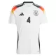 Camiseta Alemania Tah 4 Hombre Primera Euro 2024