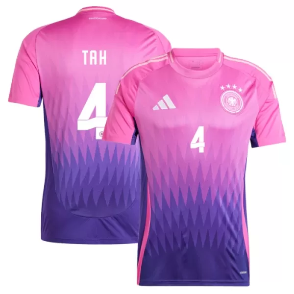 Camiseta Alemania Tah 4 Hombre Segunda Euro 2024