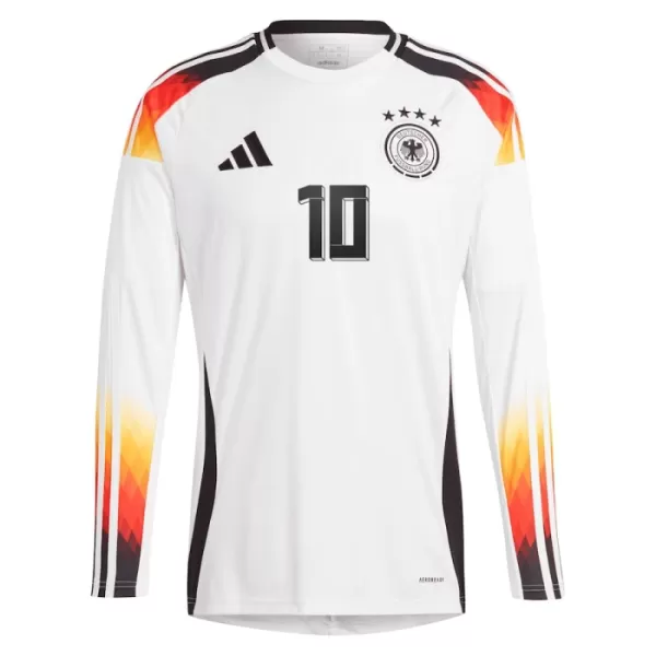 Camiseta Manga Larga Alemania Musiala 10 Hombre Primera Euro 2024