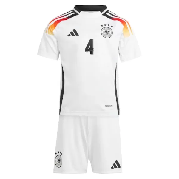 Conjunto Alemania Tah 4 Niño Primera Euro 2024