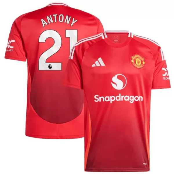 Camiseta Manchester United Antony 21 Hombre Primera 24/25