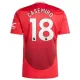 Camiseta Manchester United Casemiro 18 Hombre Primera 24/25