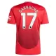 Camiseta Manchester United Garnacho 17 Hombre Primera 24/25