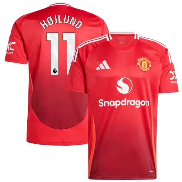 Camiseta Manchester United Højlund 11 Hombre Primera 24/25