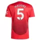 Camiseta Manchester United Maguire 5 Hombre Primera 24/25