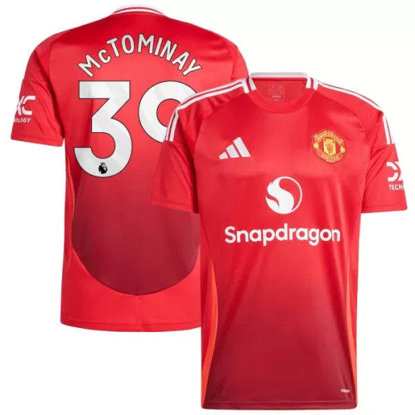 Camiseta Manchester United McTominay 39 Hombre Primera 24/25