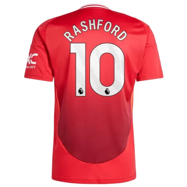 Camiseta Manchester United Rashford 10 Hombre Primera 24/25