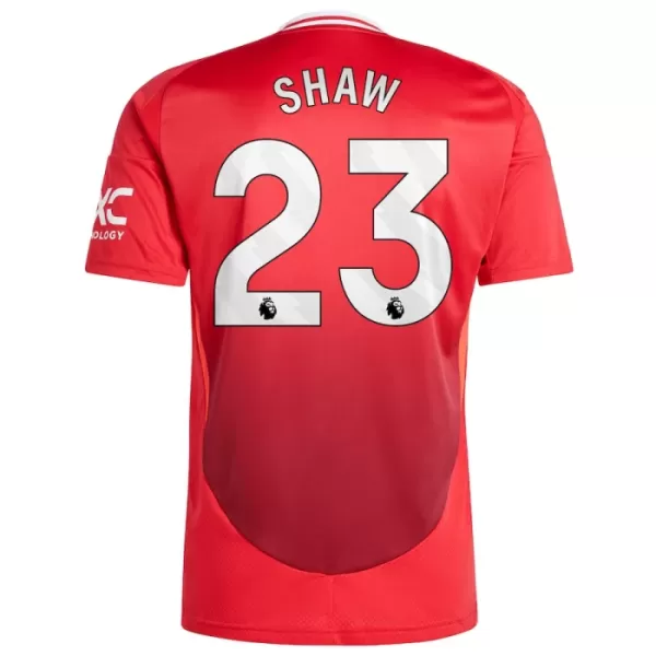 Camiseta Manchester United Shaw 23 Hombre Primera 24/25