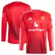 Camiseta Manga Larga Manchester United Hombre Primera 24/25