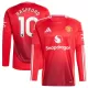 Camiseta Manga Larga Manchester United Rashford 10 Hombre Primera 24/25