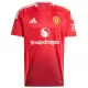 Conjunto Manchester United Bruno Fernandes 8 Niño Primera 24/25