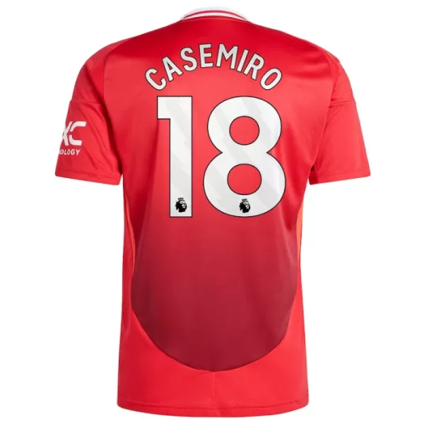 Conjunto Manchester United Casemiro 18 Niño Primera 24/25