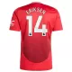 Conjunto Manchester United Eriksen 14 Niño Primera 24/25